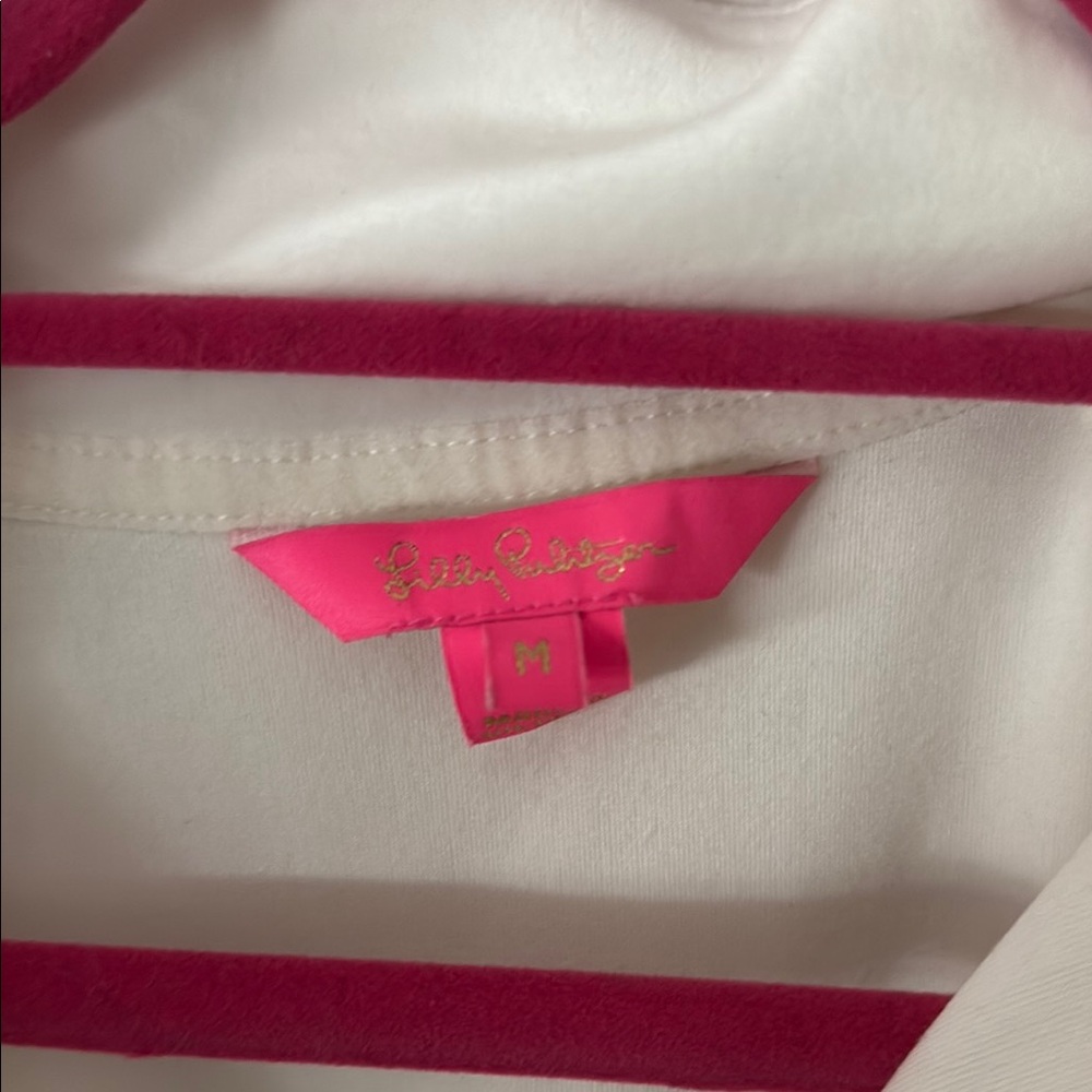 Lilly Pulitzer White Sweatshirt - Picture 2 of 4